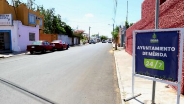 Continúa repavimentación de calles de cara a la temporada de lluvias