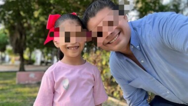 Brazalete electrónico para papá de Lucía