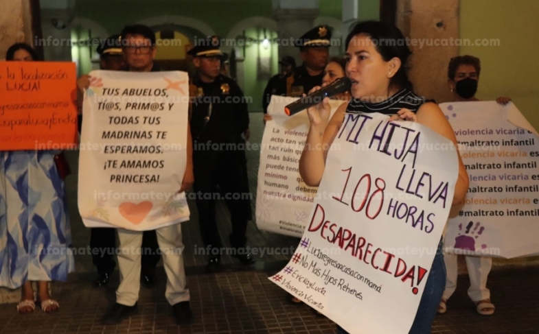 protesta Ericka-Palacio de Gobierno