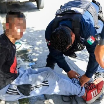Amarran ‘como puerco’ y dan paliza a presunto ladrón en NL