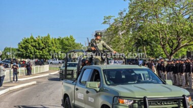 Yucatán: Despliegan cuatro mil policías por temporada vacional