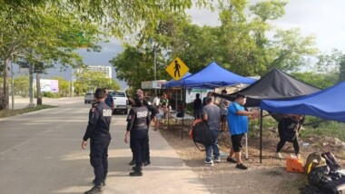 Convirtieron avenida del norte en un “tianguis”
