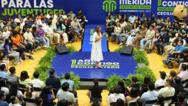 Cecilia Patrón fortalece programas para juventudes en Mérida