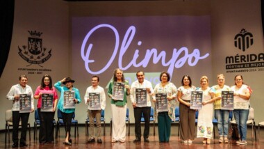 Presenta el programa cultural “Olimpo en vivo”
