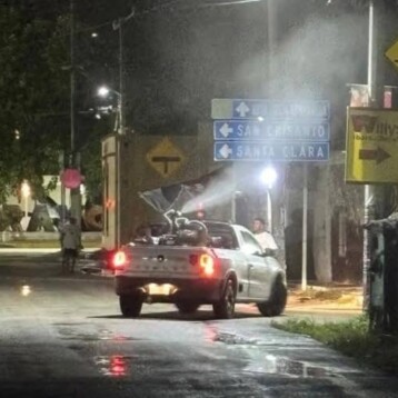 Operativo emergente de fumigación en Yucatán