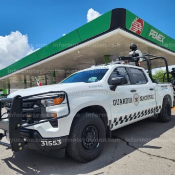 Operativo antihuachicol en Mérida