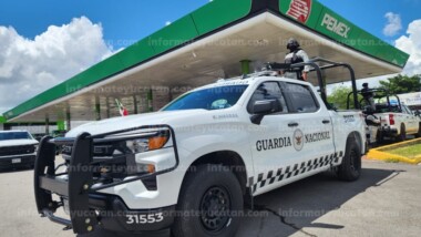 Operativo antihuachicol en Mérida