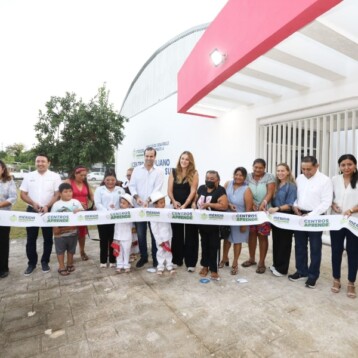 Cecilia Patrón inaugura nuevo Centro Aprende y comedor comunitario en Emiliano Zapata Sur II
