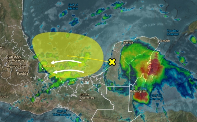 Seguirán las lluvias en Yucatán