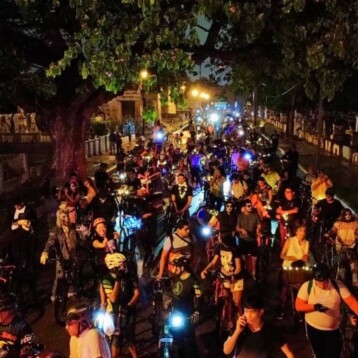 Más de mil ciclistas participaron en la Rodada de las Ánimas 2025