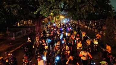 Más de mil ciclistas participaron en la Rodada de las Ánimas 2025
