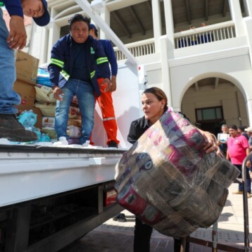Mérida envía ayuda humanitaria a damnificados de Veracruz