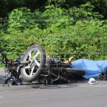 Fallece otro motociclista en Mérida