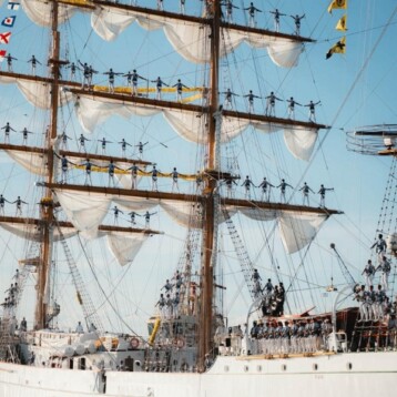 El Buque-escuela Cuahtémoc está en Yucatán