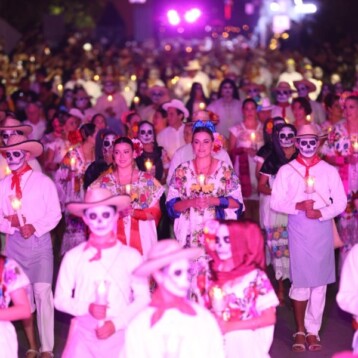 Más de 200 mil personas disfrutaron del Festival de las Ánimas de Mérida