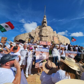Desde Yucatán hasta Uruapan, alzan la voz por México