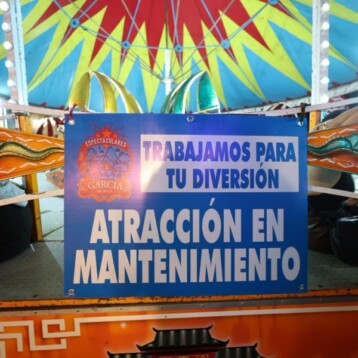 Suspendido juego mecánico en Xma por fallas