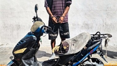 Paseaba con moto robada en Chelem