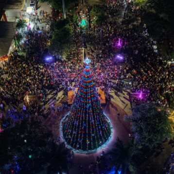“Mérida Brilla” llega al parque La visita de Juan Pablo II