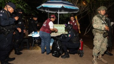 Aseguran 102 kilos de pirotecnia en Mérida