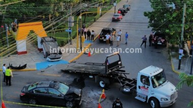 Semaforazo en el Parque de las Américas