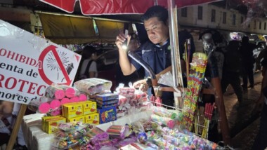 Comienza la venta de pirotecnia