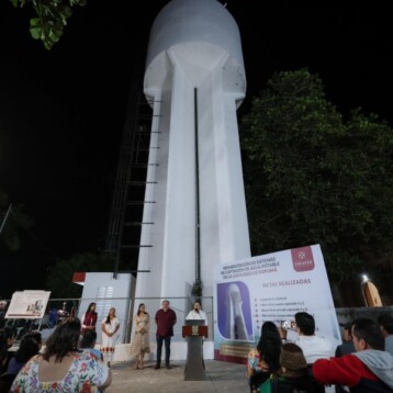 Garantizan agua potable a Kopomá y otros 67 municipios
