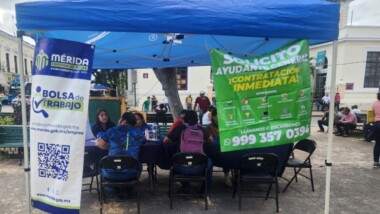 Más oportunidades laborales para familias de Mérida