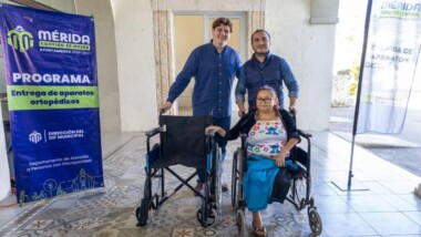 Entrega de aparatos ortopédicos