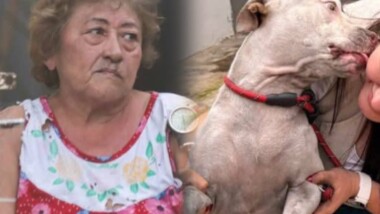 Mujer de la tercera edad intenta salvar a su perrita durante  un incendio