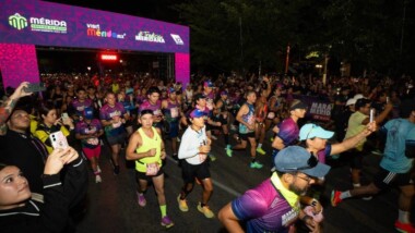 Oaxaqueño rompe racha de los kenianos en el  Marat´hon de Mérida