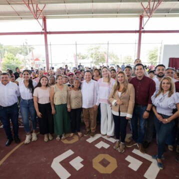 Fovissste Morelos estrena cancha guinda