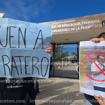 Exigen la destitución del Director de la ENEPY (video)