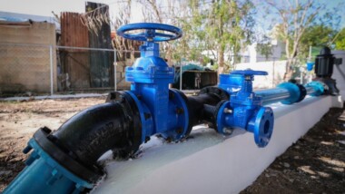 Mejoran servicio de agua en el sur de Mérida