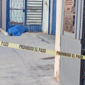 Hallan a adulto mayor sin vida en calles del centro de Mérida