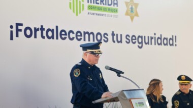 Carlos Marsh asume la dirección de la Policía Municipal de Mérida