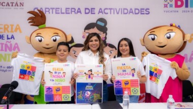 Alistan Feria infantil y festejo para mamá con conciertos gratis en Xmatkuil