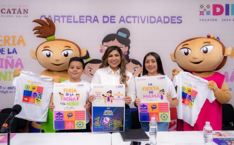 Alistan Feria infantil y festejo para mamá con conciertos gratis en Xmatkuil