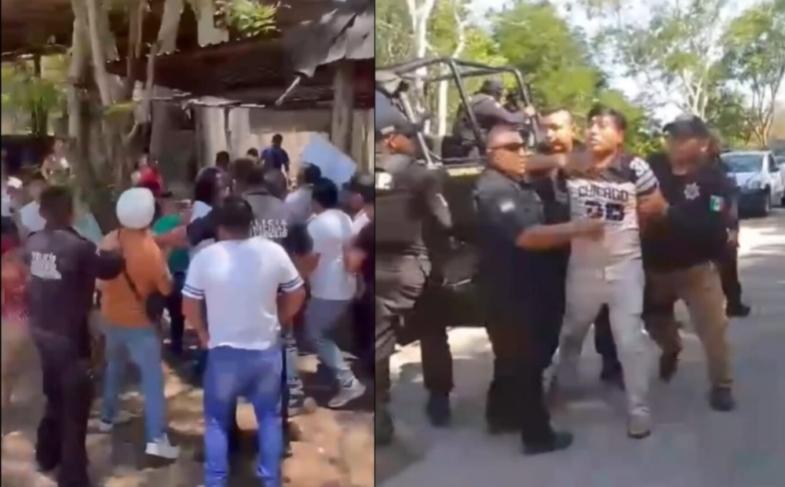 Batalla campal en Dzitnup por el control de Parador Turístico X’Kekén