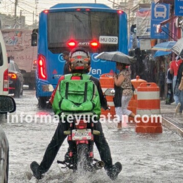 ¡Se vienen lluvias fuertes a Yucatán!