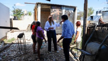 Apoyarán con acciones de viviendas a familias afectadas por incendio