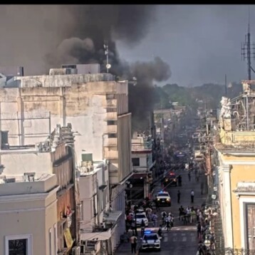 Cierran temporalmente el García Rejón tras incendio