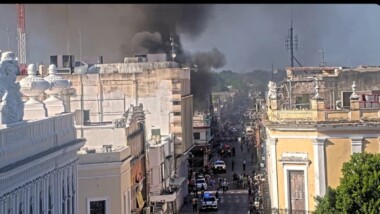 Cierran temporalmente el García Rejón tras incendio