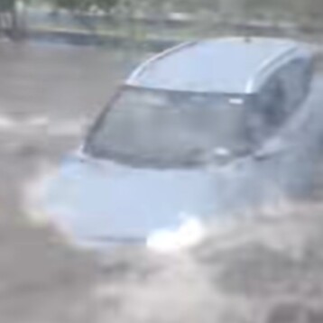 ¡Mérida bajo el agua!