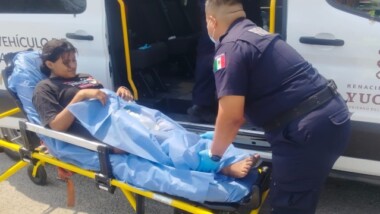 ¡Nació en el camino!
