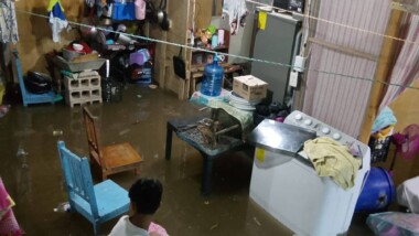 ¡Mérida bajo el agua!