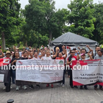 Baja participación de maestros en protesta de la CNTE