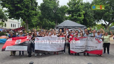 Baja participación de maestros en protesta de la CNTE