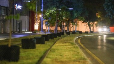 Retiran macetas de Circuito Colonias