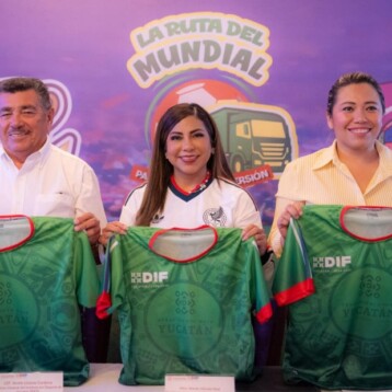 DIF Yucatán llevará la fiesta mundialista a colonias, comisarías y municipios